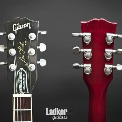 1981 Gibson Les Paul Heritage Series Standard 80 1980 Sunburst Pre Historic 1959 Reissue R9 59 Flame image 13