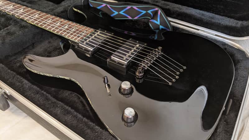 Schecter C-1 Artist Limited Edition Black image 1