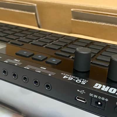Korg SQ64 Polyphonic Sequencer 2020 - Present - Black image 1
