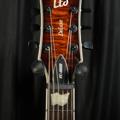ESP LTD EC-1000 Evertune FM Dark Brown Sunburst - Demo image 6