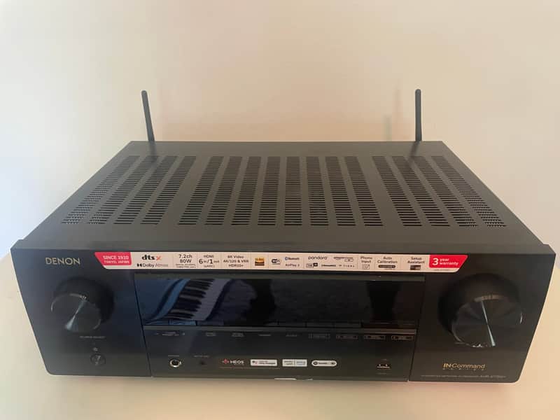 Denon Denon AVR-X1700H 2020 - Black image 1