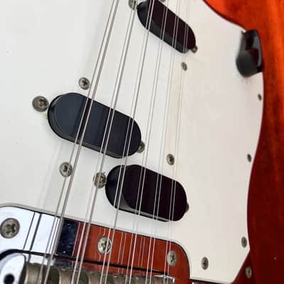 ♚INSANE♚Vintage 1966 Fender Electric XII*12 String♚CANDY APPLE RED!♚£120 SETUP ** COLLECTORS ! ** image 11