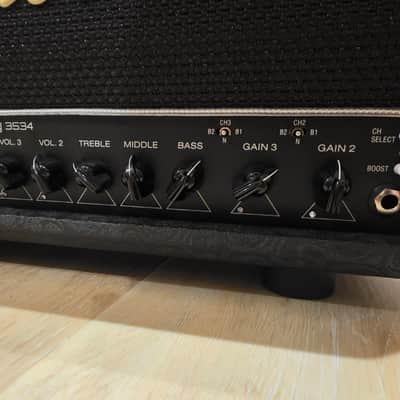 Bogner Ecstasy 3534 3-Channel 35-Watt Guitar Amp Head 2019 - Present - Black Comet image 3