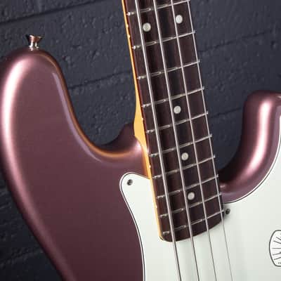 Tokai APB-101R Hard Puncher Bass Burgundy Mist MIJ Alder/Rosewood w/Gig Bag image 11