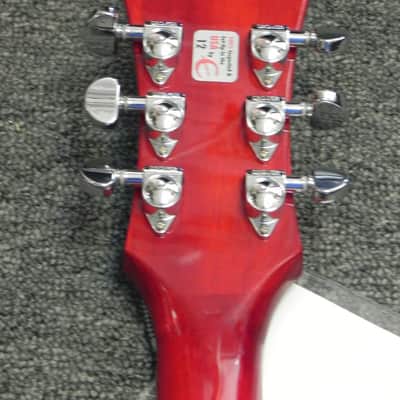 Epiphone Hummingbird HS Dreadnought Acoustic Guitar Heritage Cherry Sunburst image 8