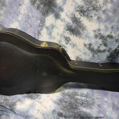 Vintage RARE 1943 Silvertone Model 710 Sunburst Archtop Neck Reset Pro Setup Hard Shell Case image 12