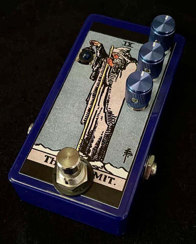 Saturnworks Blue Booster 'Hermit' Tone Control + Boost Pedal with a Soft Click Switch & Switchcraft USA Jacks - Handcrafted in California image 1