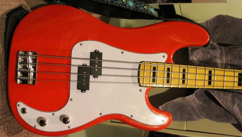 Precison Bass with Jazz Bass Neck, Partscaster image 1