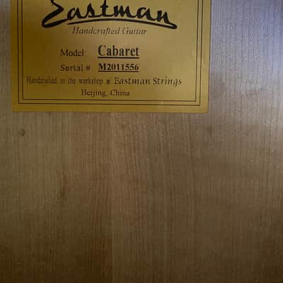 Eastman Cabaret Crossover Nylon String Guitar Bild 12