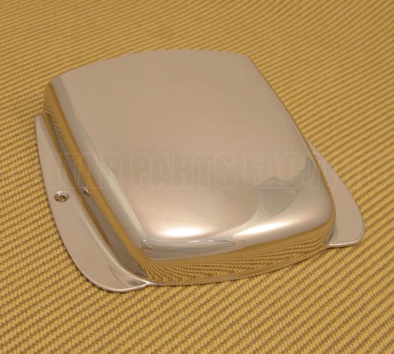 JBAC-N Large Nickel for Fender Vintage Jazz J Bass Ashtray Bridge Cover w/Screws image 1