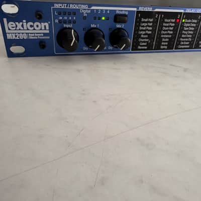 Lexicon MX200 Dual Reverb Effects Processor 2010s - Black image 2
