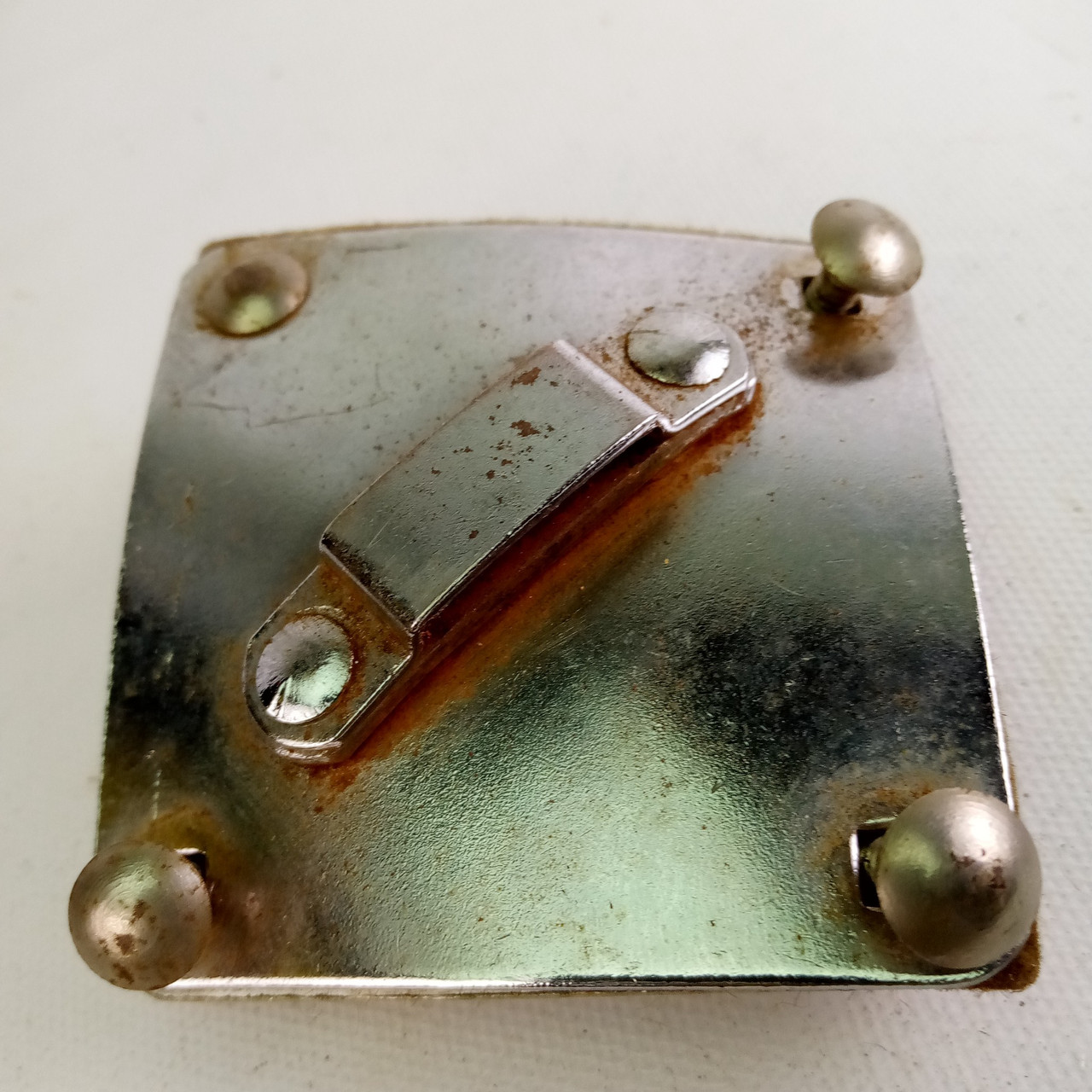 Gretsch Diamond Ride Tom Drum Shell Mount Bracket Chrome Vintage Broadkaster 50s — main photograph