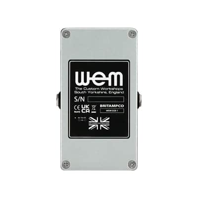 WEM WEMCOPICAT-U Copicat Preamp+Boost, Guitar Effect Pedal, Tape Echo Preamp Recreation with Level and Freq Controls image 2