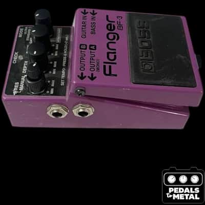 Boss BF-3 Flanger (Dark Gray Label) 2002 - Present - Purple - X18310 image 4