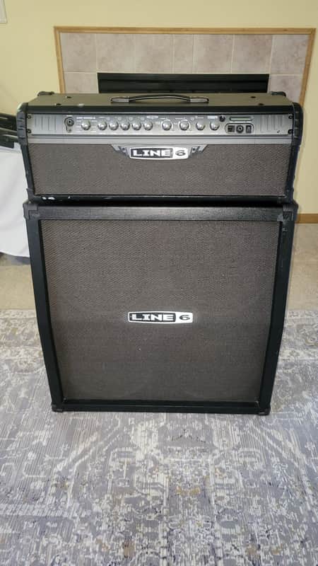 Line 6 Spider III Stereo Amplifier /w 4x12 stereo cabinet image 1