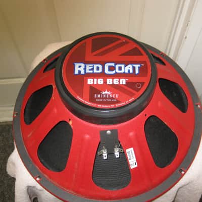 Eminence Red Coat Big Ben 15" Guitar Speaker image 1