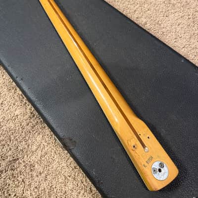 Vintage Fender 1974 Jazz Bass Neck - Natural, Maple with Pearl Blocks! SOLD AS-IS, Trades welcome! Bild 2