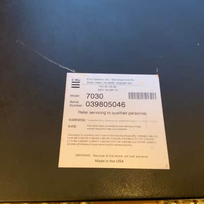 E-MU Systems SP-1200 8-Voice Drum Sampler 1987 - 1996 - Black image 15