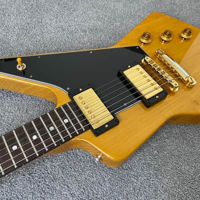 Gibson Custom Shop 1958 Explorer Korina - Black Pickguard image 6