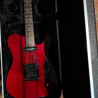 Warmoth Tele Custom 2020 - Red Transparent image 8