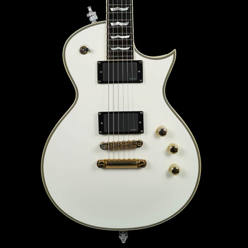 ESP LTD Deluxe EC-1000T, Snow White image 1