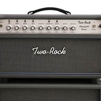 Two-Rock Bloomfield Drive 100/50 Watt Head with Silver Knob Black image 4