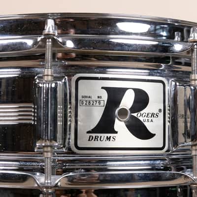 Vintage Rogers 5x14 Big R Dynasonic Snare Drum image 10