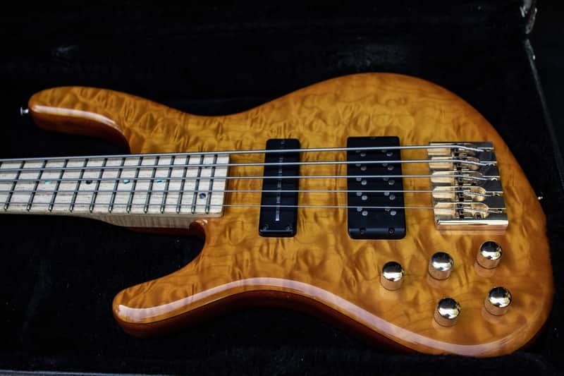 Left Handed Nordstrand Very Custom 5 String Bass image 1