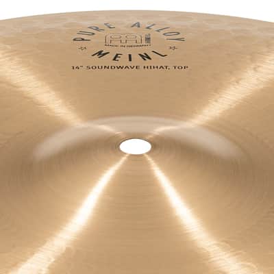 Meinl Pure Alloy PA14SWH 14" Soundwave HiHat image 4