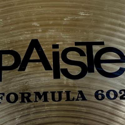 Don’t pay £400+!! 19” Paiste FORMULA 602 THIN Crash 1590g image 4