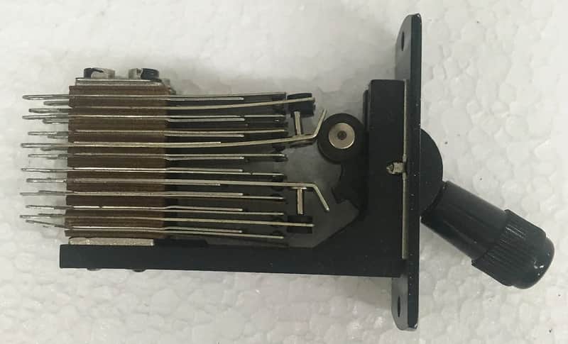 NOS RAFI 8-way Toggle Switch used by EMT EAB Siemens Klangfilm Telefunken maybe REDD.37 image 1