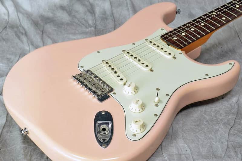 Fender Mexico Classic '60s Stratocaster Shell Pink | Reverb