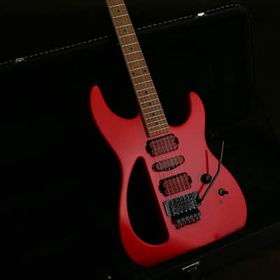 Kramer CK110 Tatsuya Signature Model Red/Orange & Kinsman Hard Case image 14