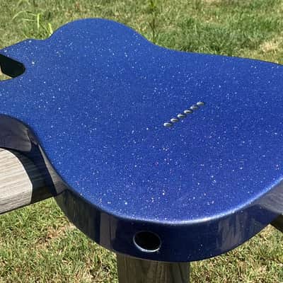 Show Me Nitro Finishes Nitro Lacquer T-Style - Blue Flake image 6