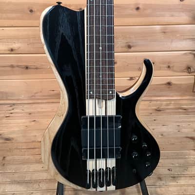 Ibanez BTB865SC Electric Bass Guitar - Weathered Black Low Gloss image 1