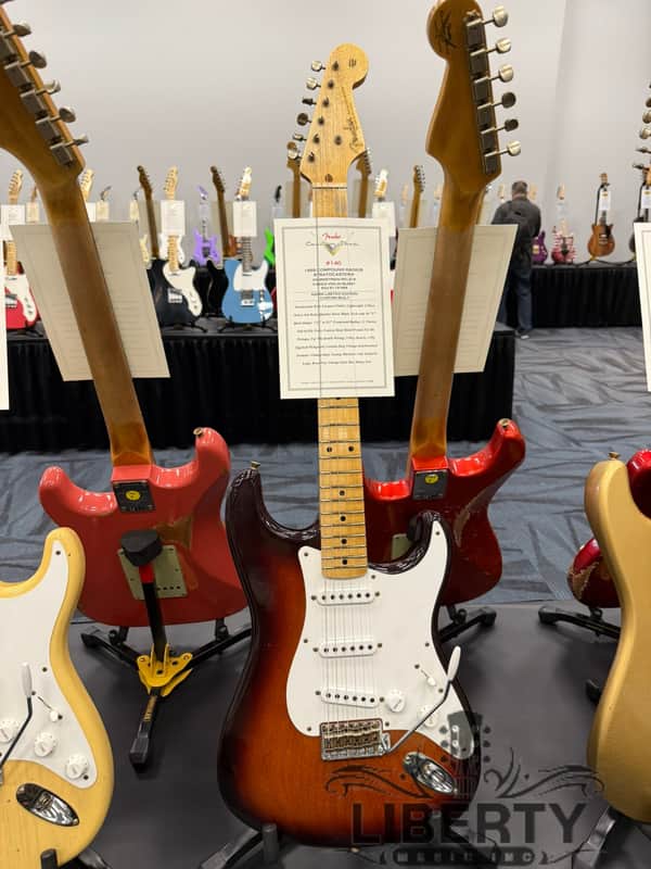 Fender Custom Shop 1955 Compound Radius Stratocaster - Journeyman Relic - Faded Violin Burst - Namm Limited Edition Custom Built PRE ORDER image 1