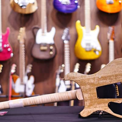 PRS Custom 24 Piezo 2019 burnt maple leaf wood library image 9