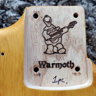Warmoth 1-piece lightweight solid Swamp-Ash Stratocaster Body image 5