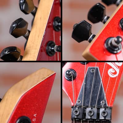 Jackson USA Custom Shop Dinky Candy Apple Red 1989 w/OHSC image 11