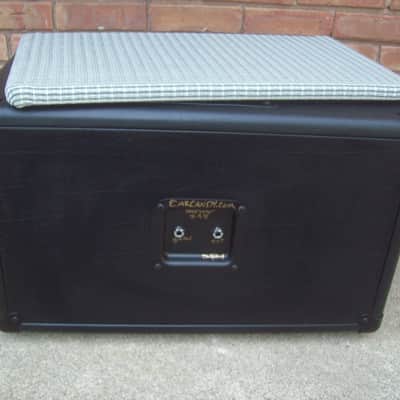 EarCandy Bailey 2x8 guitar amp speaker cab cabinet Black w/ Fender silver face 100 watts image 5