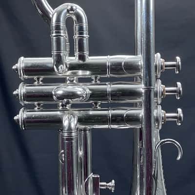 BOOSEY & Co. SOLBRON CLASS A CORNET SILVER PLATED 1911-1916 - S image 7