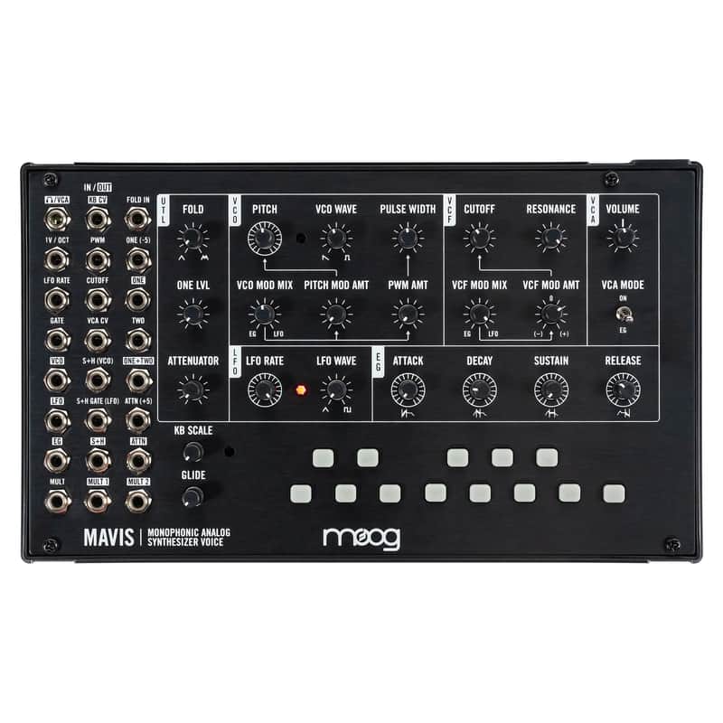 Moog Mavis Build-It-Yourself Analog Synthesizer Kit w/ 24-Point Patch Bay image 1