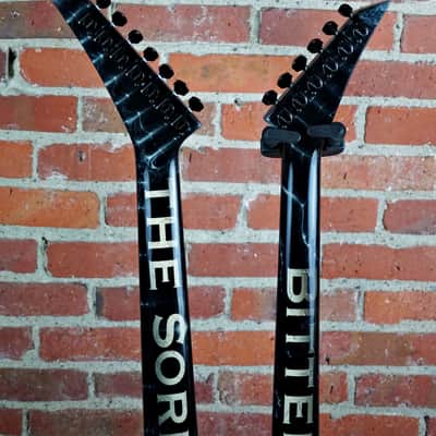 (Video Demo) Jackson USA Custom Shop Pablo Masterbuilt Double Neck 6 & 7 2009 Custom Graphic image 19
