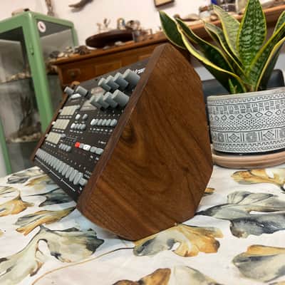 Elektron Analog Rytm mk1 stand, walnut wood image 5