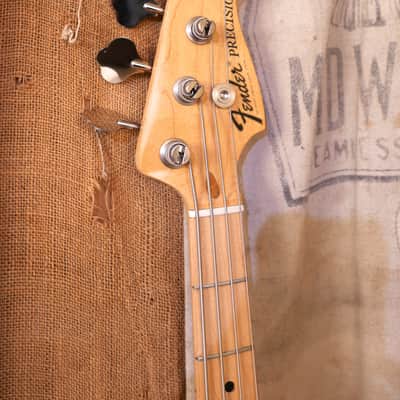 Fender Precision Bass 1973 - Natural - Refin image 3