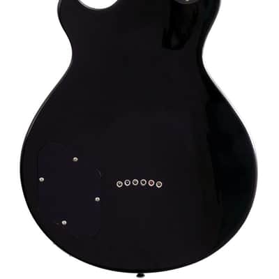 Michael Kelly Patriot Decree Standard Gloss Black Chambered Electric Guitar image 7