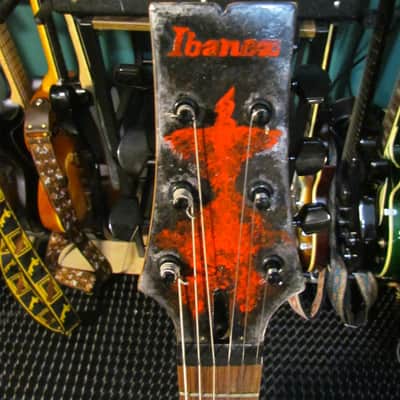 Ibanez GAX50 *MODDED* 2001 - Trans Red image 2