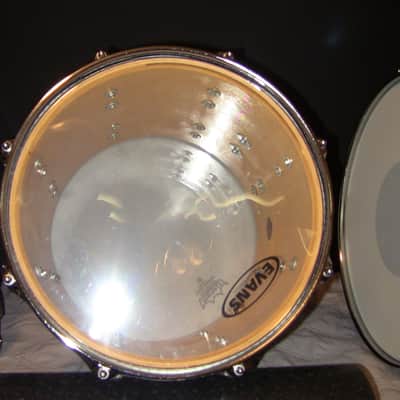 Ludwig 70's -90's Mixed lot of 3 drums in Black Galaxy Sparkle /True Black Glass Glitter image 5