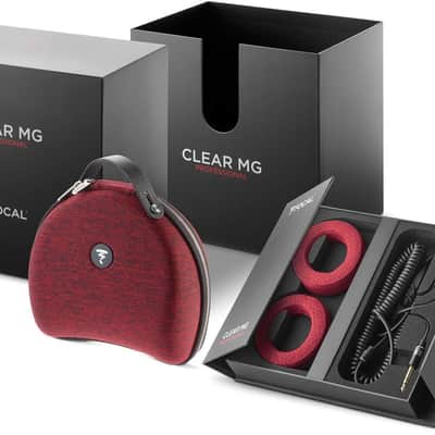 Focal Clear Pro MG Professional Open-Back Headphones with Memory Foam Earpads, Multiple Cables and Rigid Carrying Case image 7