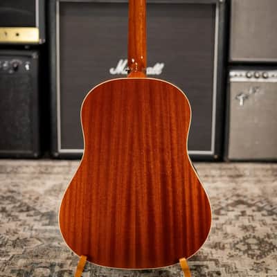 Epiphone Masterbilt Texan FT79 Acoustic Guitar with Fishman Pick-up - Natural with Hardshell Case - Used image 8